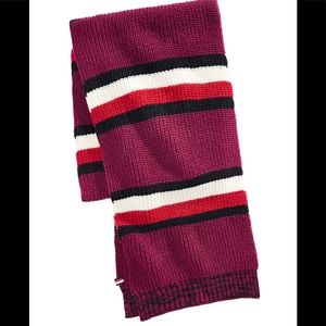 Tommy Hilfiger Men's Back Bay Cardigan-
Knit Striped Marled Scarf